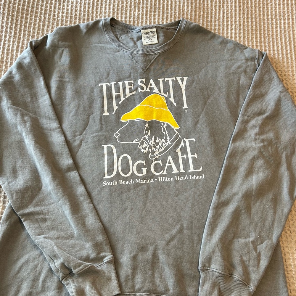 Comfort Colors Gray Crew Neck Sweater